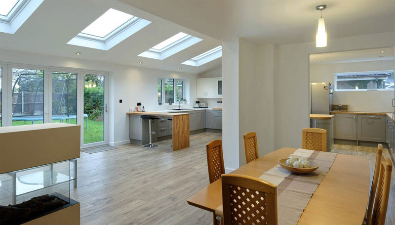 Kitchen extension in Chester