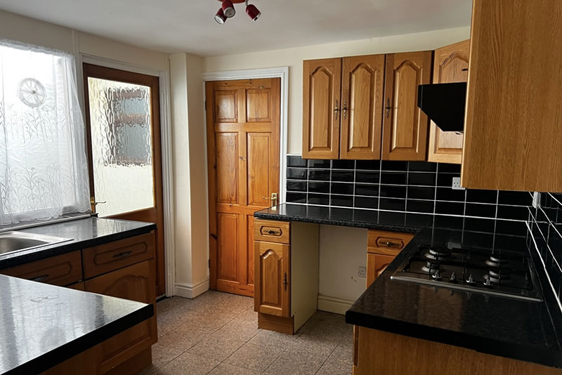 Before image of kitchen