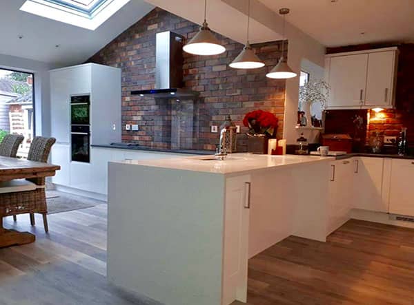 Contemporary kitchen installed in Chester home