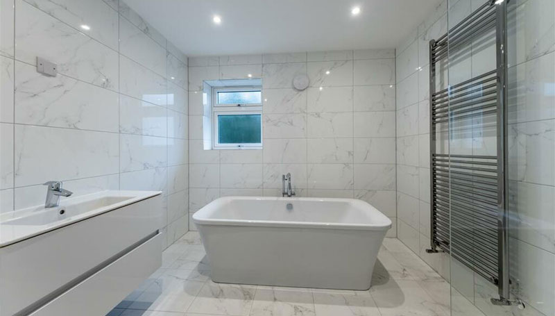 Wrexham renovated bathroom