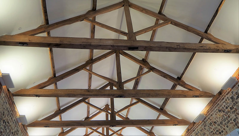 Barn roof beams