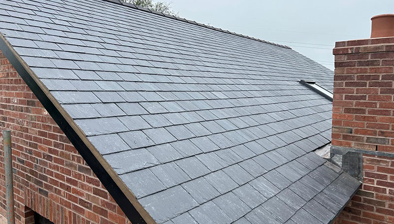After new roof fitted in Chester