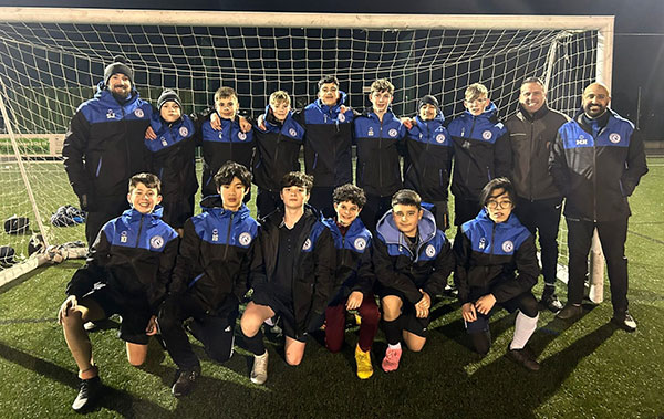 Saughall Colts u14s team